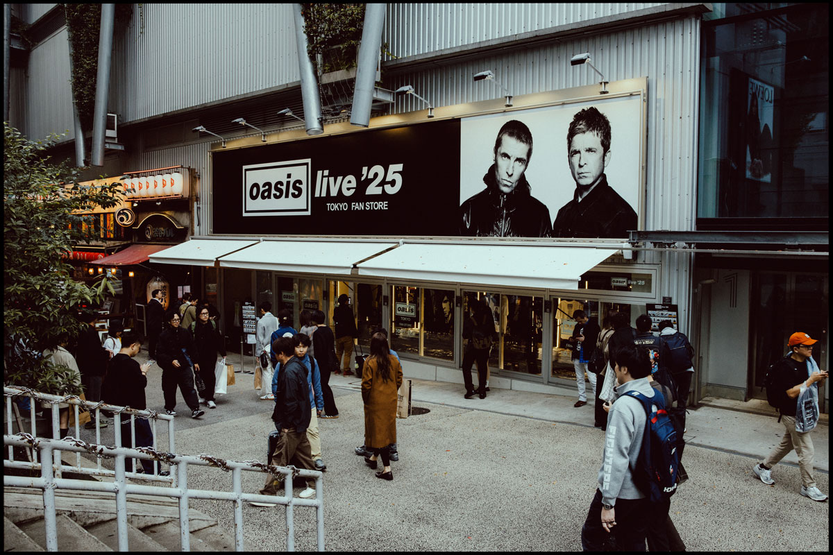 Tokyo Fan Store - Live '25 Map – Official Oasis Tour Interactive Map
