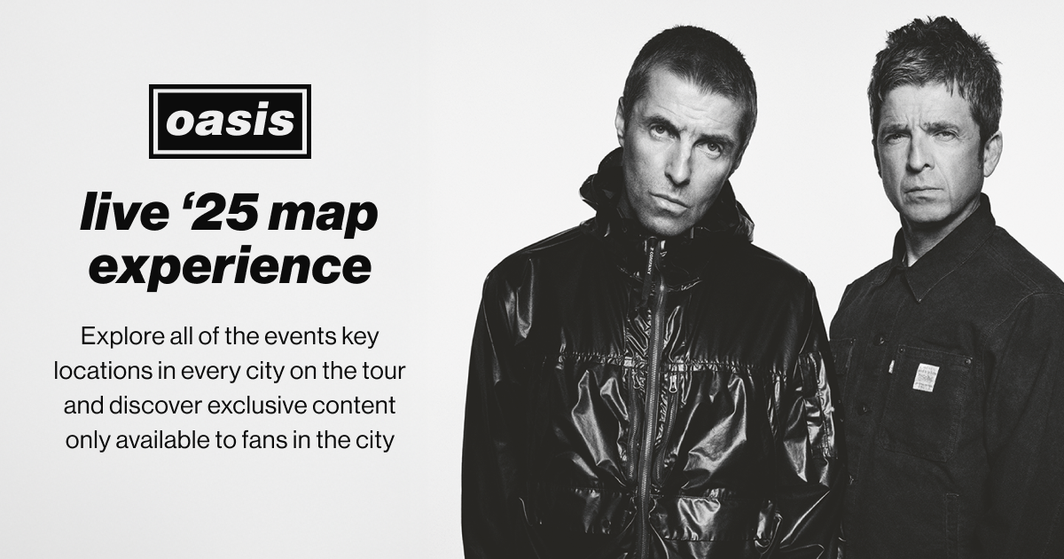 Oasis live'25 ツアーパンフレット Live '25 Official Tour Programme – Oasis Live '25
