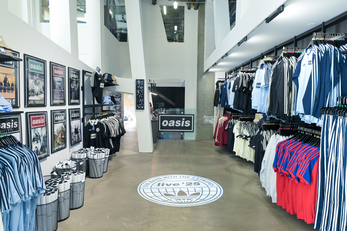 Los Angeles Fan Store - Live '25 Map – Official Oasis Tour