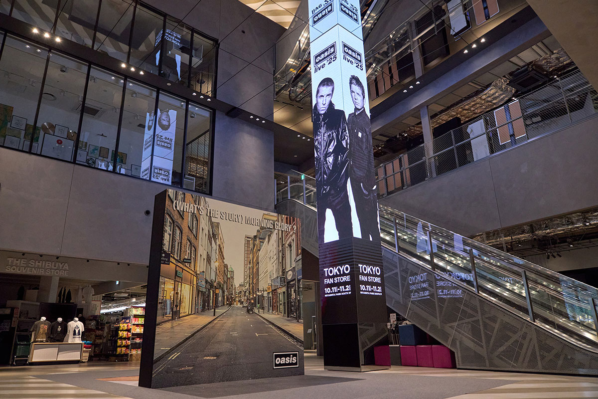 Tokyo Fan Store - Live '25 Map – Official Oasis Tour Interactive Map